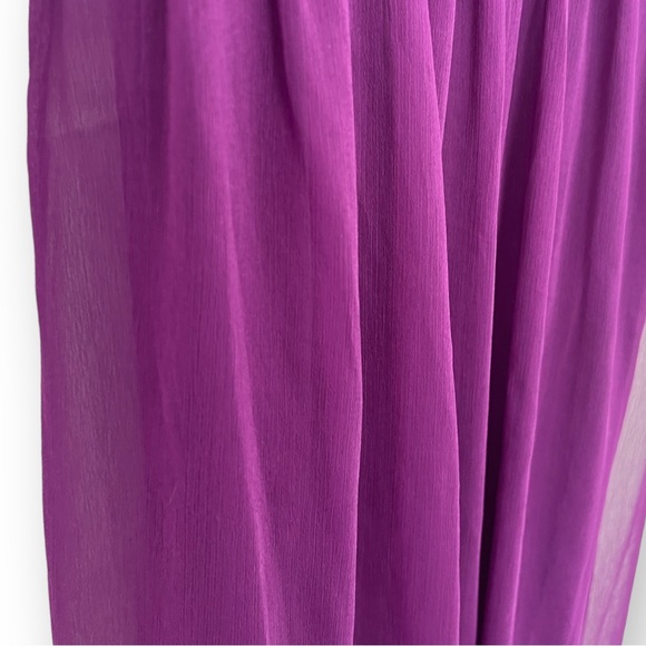 Michel Studio Collection: Formal Beaded Flowy Maxi Dress - Picture 11 of 15